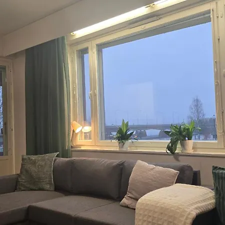 Aura With River View, Sauna & 3 Bedrooms Апартаменты Рованиеми